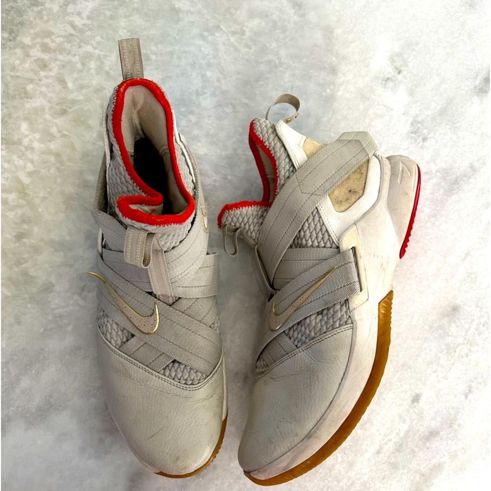 Nike LeBron Soldier 12 EP Sneakers Light Bone Size 12 Streetwear